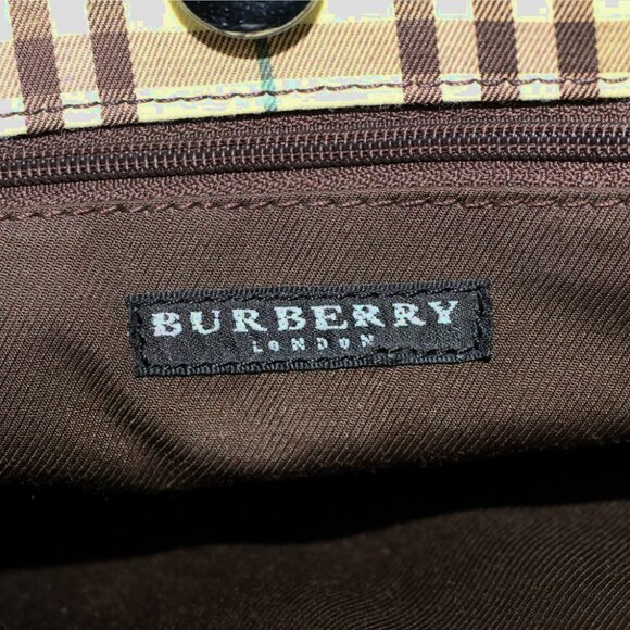 BURBERRY LONDON Mini Tote bag Pre-owned - Picture 8 of 9